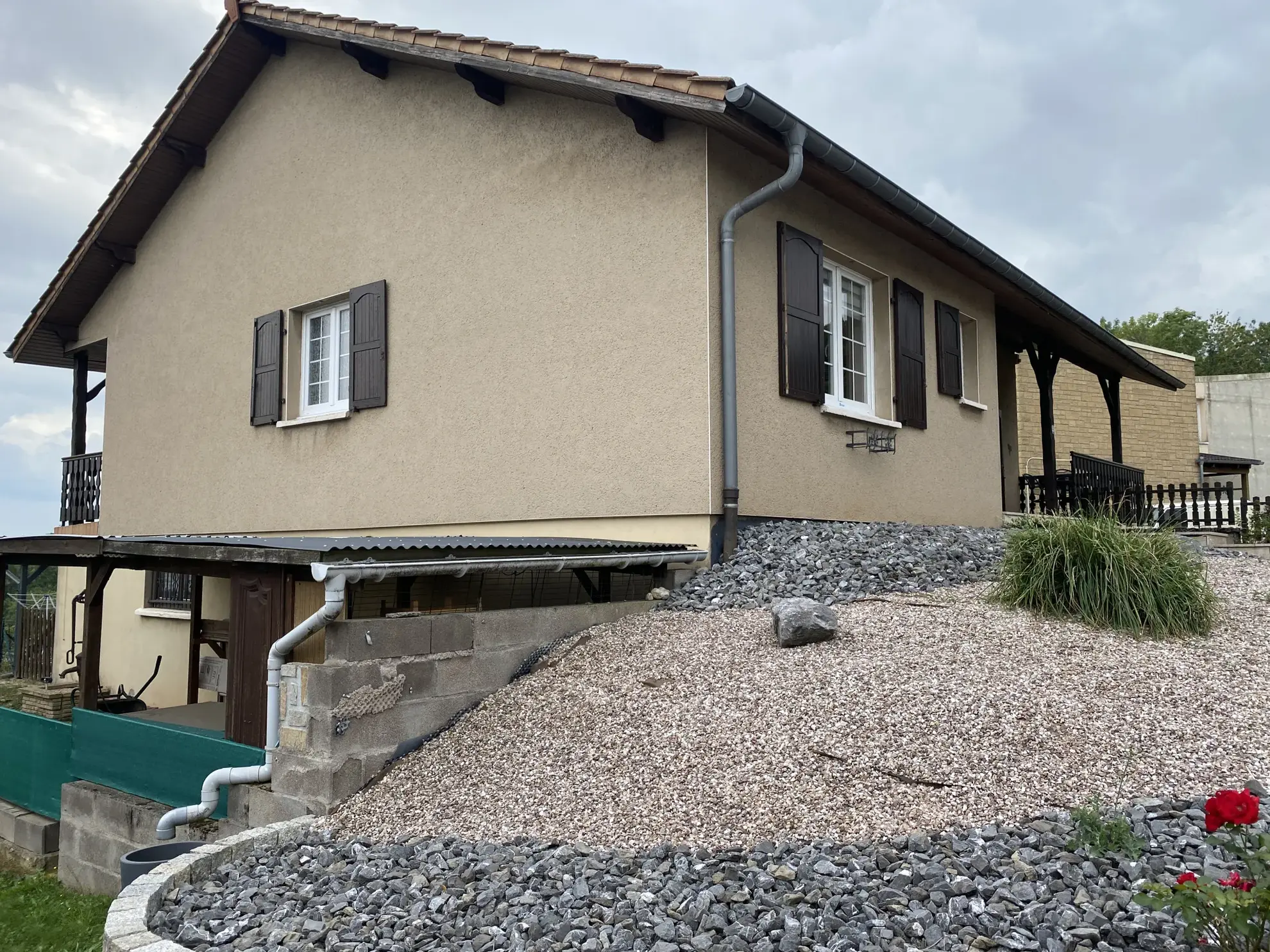 Maison individuelle 3 chambres avec garage et terrasse à Villing 