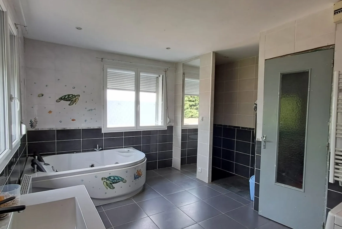 Maison individuelle à VADENCOURT avec 6 chambres, terrasse et vue sur la campagne 
