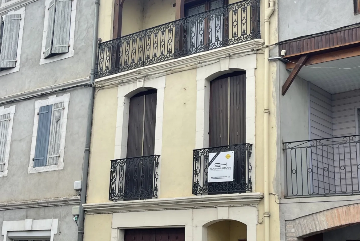 Maison de village à Palaminy avec fort potentiel de rénovation et investissement locatif 
