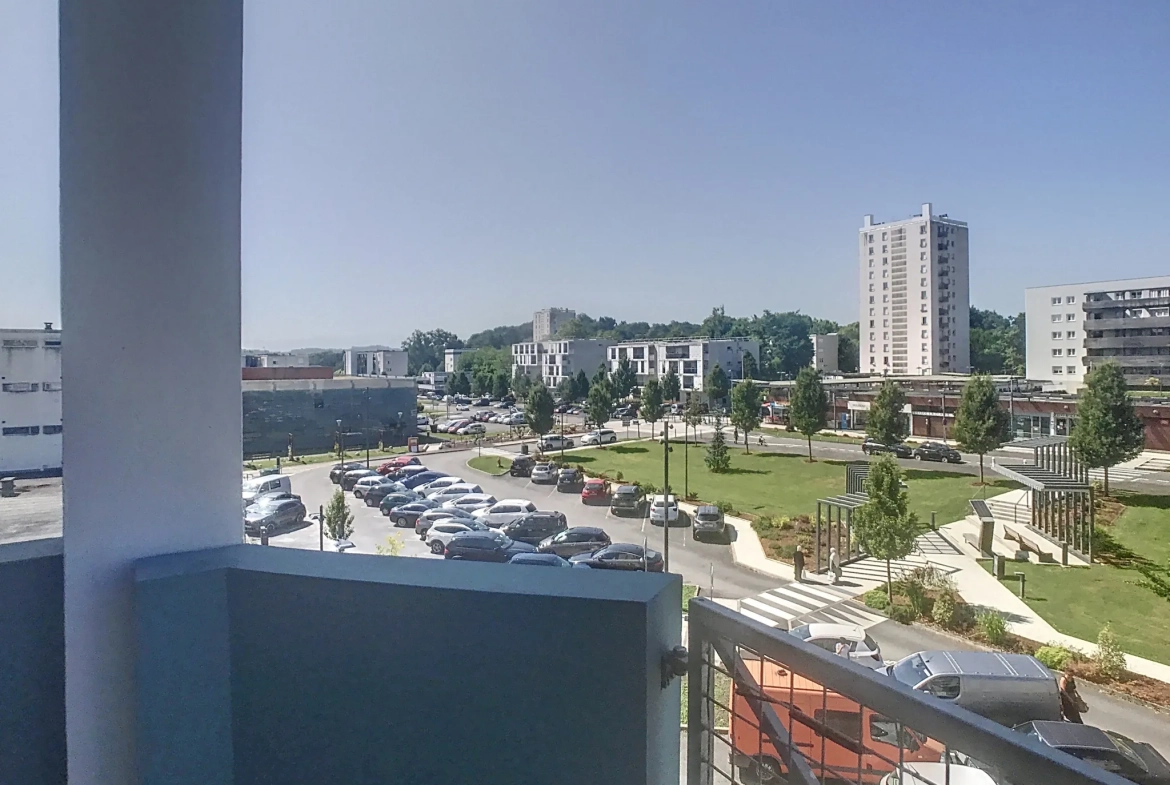 Appartement T5 avec vue Pyrénées à Mourenx – Balcon, cave, idéal investisseur ou primo-accédant 