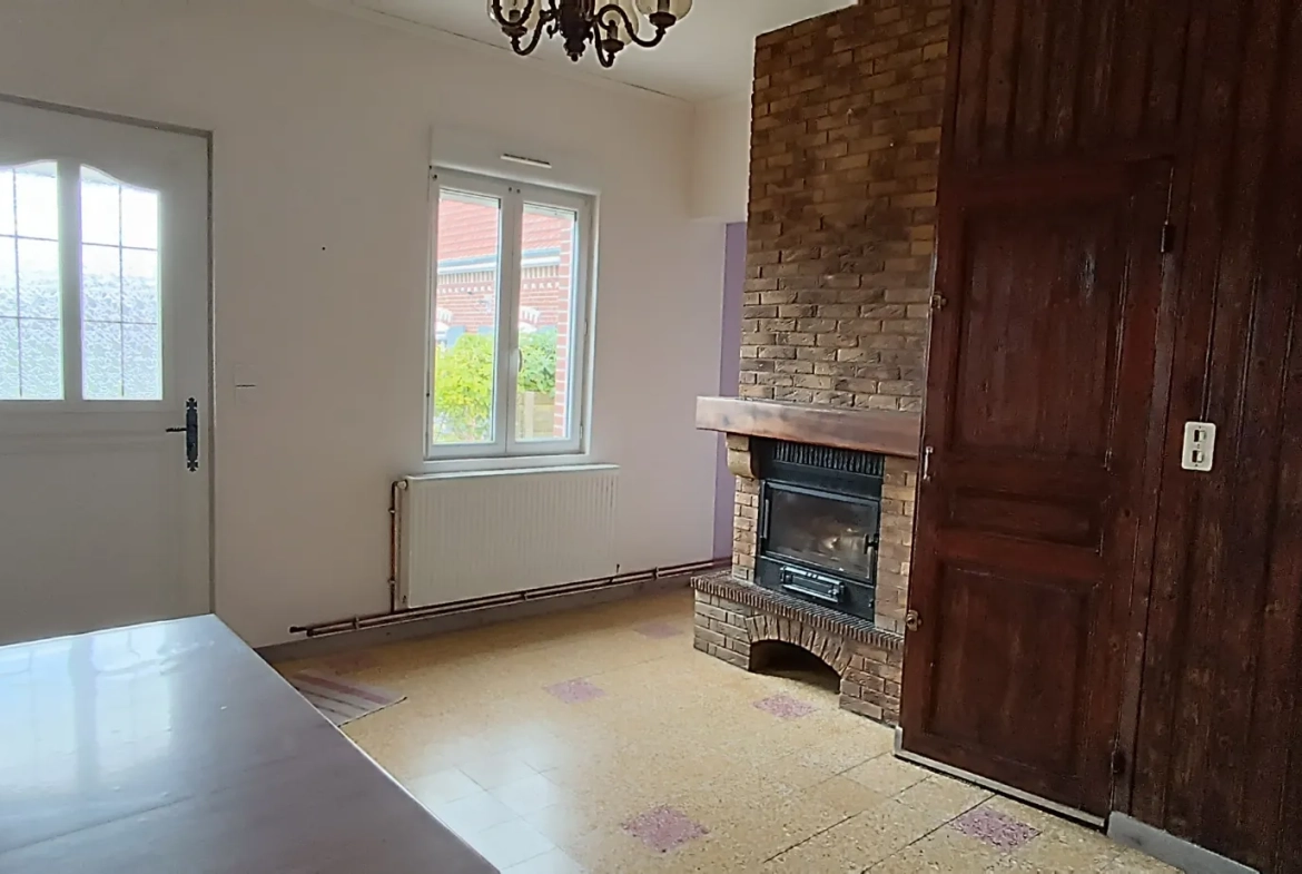 Maison de village à Le Hamel - 85 m² avec jardin et dépendances 
