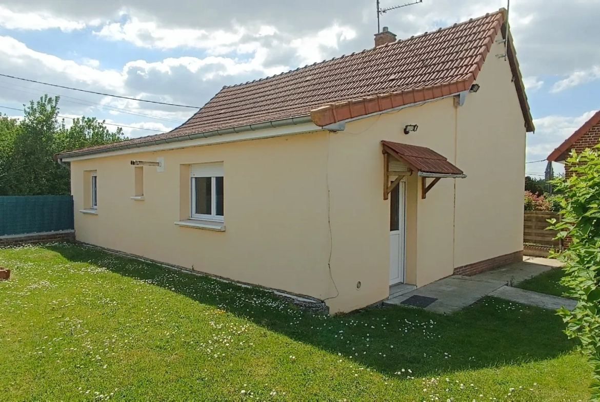 Maison de village à Le Hamel - 85 m² avec jardin et dépendances 