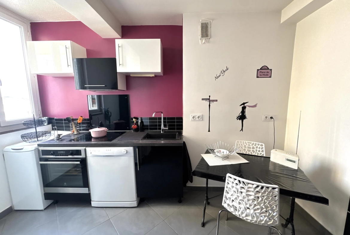 Appartement F2 bis lumineux avec cave à Saint-Étienne – Opportunité d'achat ou d'investissement 