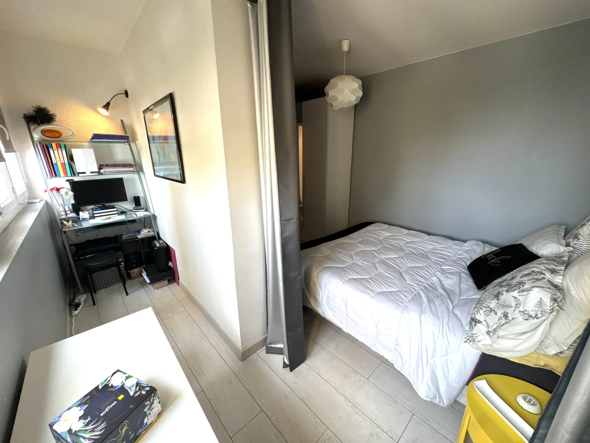 Appartement F2 bis lumineux avec cave à Saint-Étienne – Opportunité d'achat ou d'investissement 
