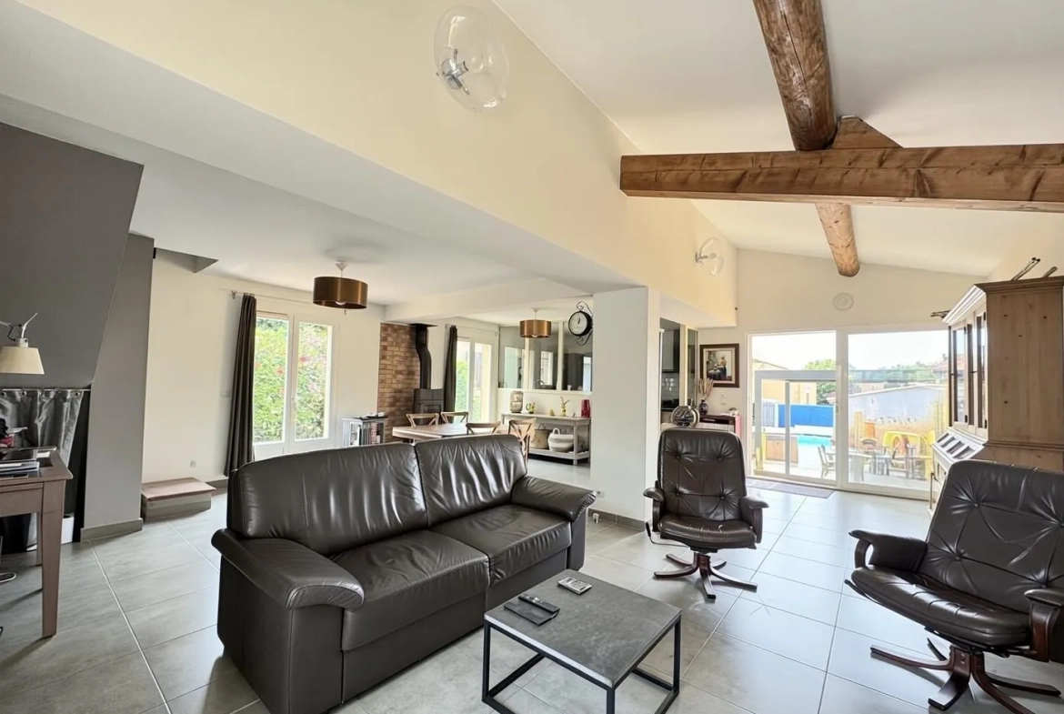 Maison 3 chambres avec piscine à Martigues Ferrières – 110 m² 