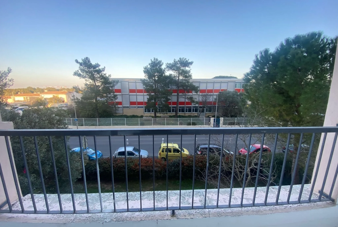 Appartement spacieux et lumineux de 57,38 m² à Montpellier avec parking 