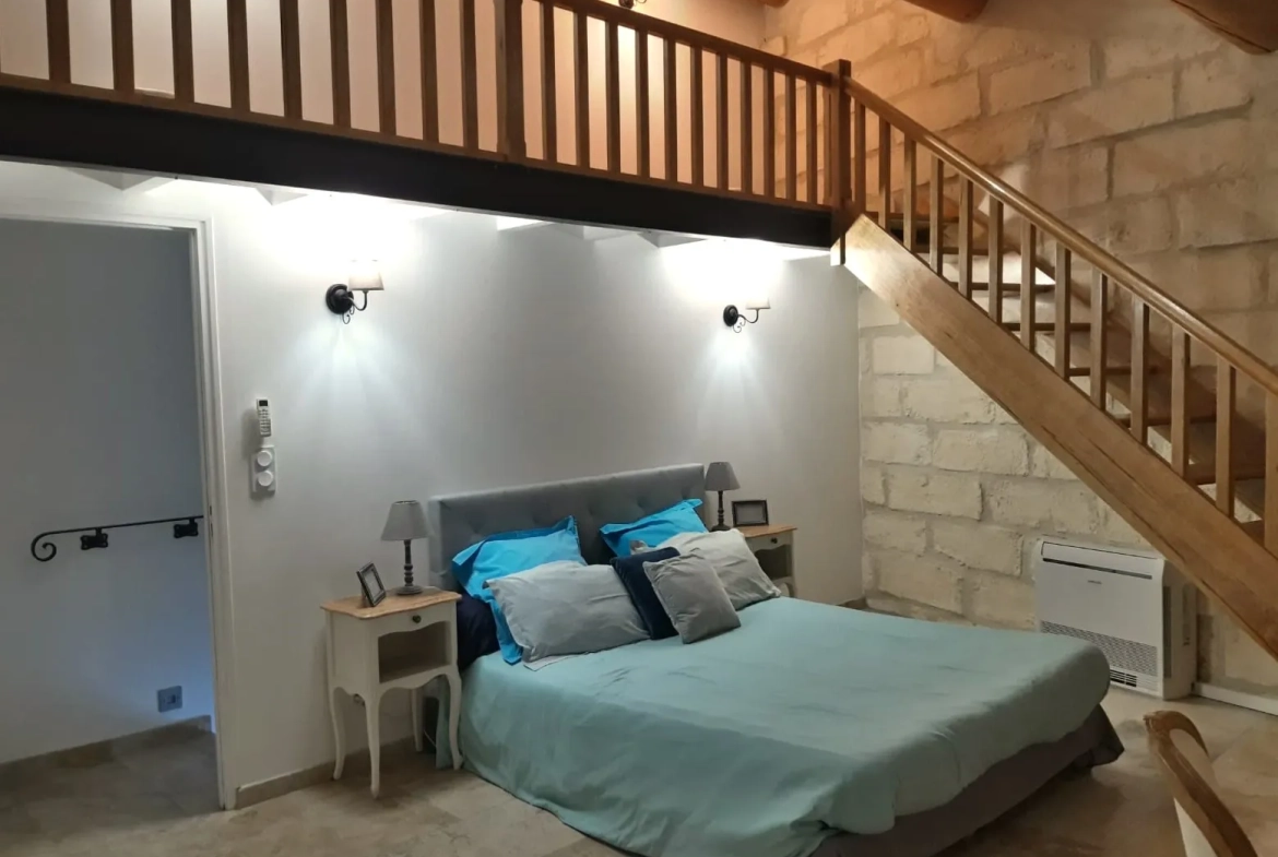 Appartement de prestige à Boulbon, 55 m² avec terrasse et vue dégagée 