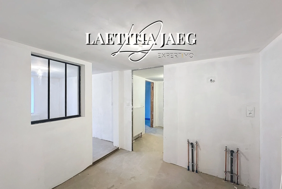 Appartement 124 m² à Kogenheim prêt à décorer avec véranda 
