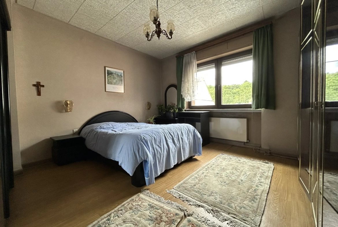 Maison de village à Alsting de 135,41 m² avec garage et jardin 
