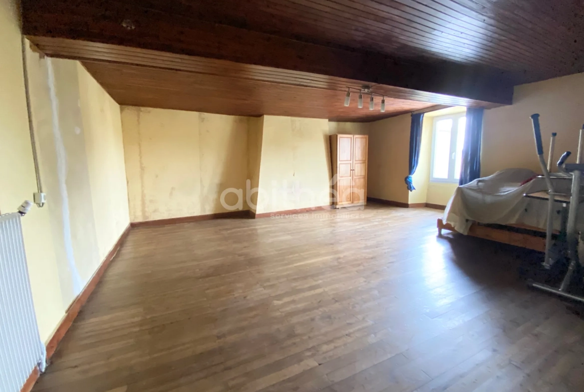 Grande maison familiale de 250 m² avec grange et terrain à Roumazieres Loubert 