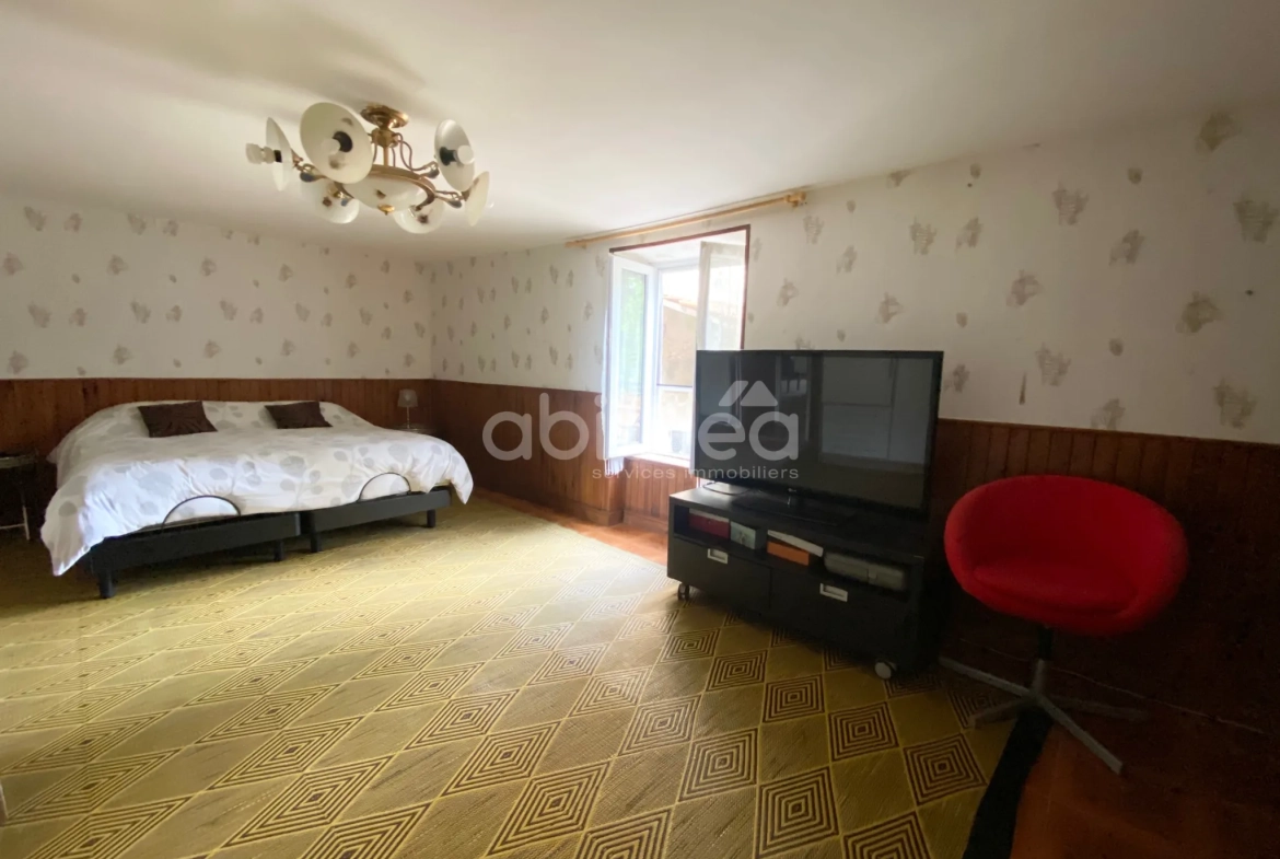 Grande maison familiale de 250 m² avec grange et terrain à Roumazieres Loubert 