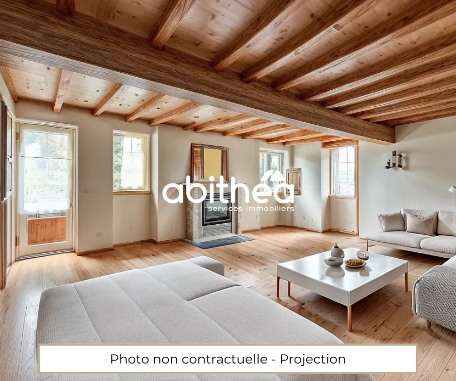 Maison de village rénovée avec terrasse et 4 chambres à Mosnac 