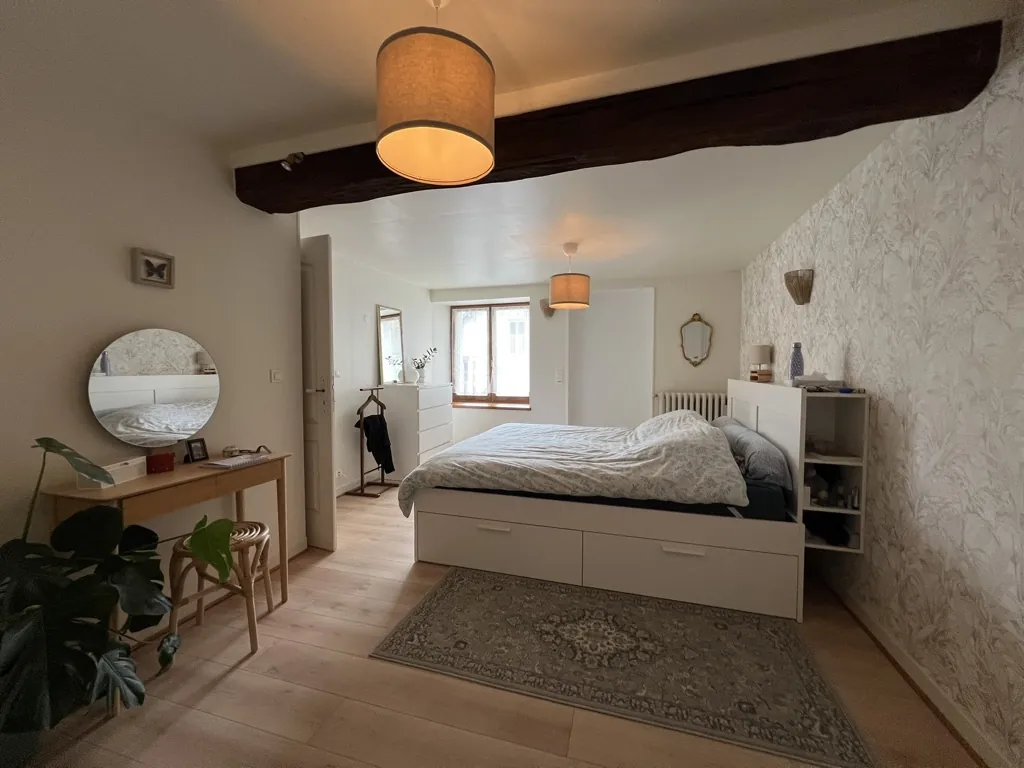 Charmante maison de village rénovée avec grand terrain à Vinon près de Sancerre 