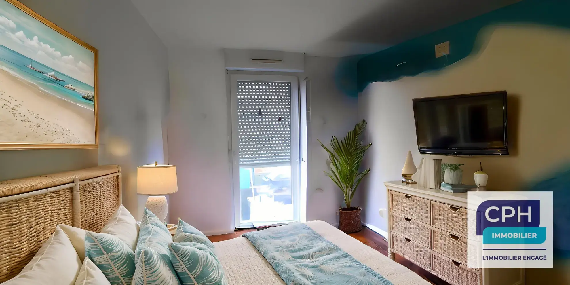 Appartement de 61m² avec 2 chambres à Cergy-le-Haut, parking et cave 