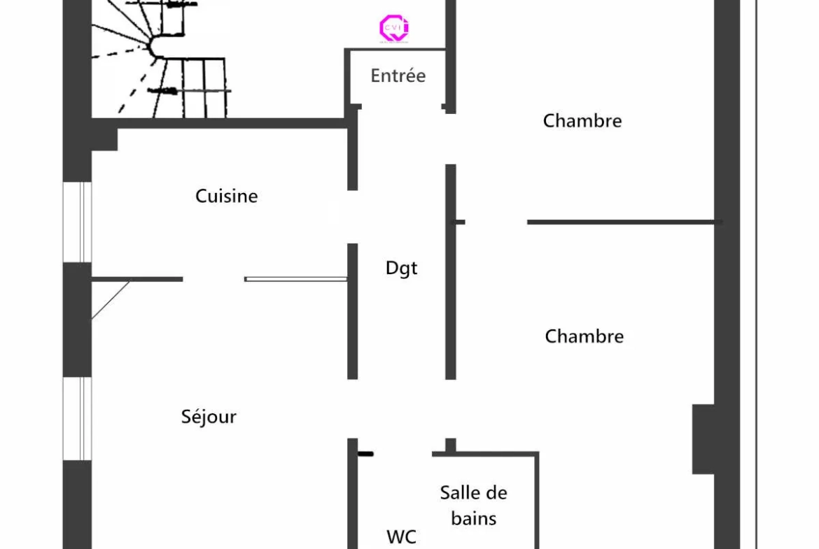 Appartement 3 pièces à vendre à Créteil proche des transports, avec cave 