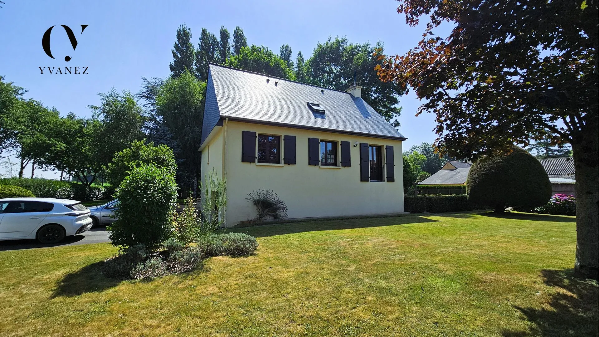 Maison 4 chambres avec grand terrain à Domagné, secteur calme et proche des commodités 