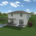 Terrain constructible de 600 m² à Haute-Jarrie avec vue sur Golf et Belledonne