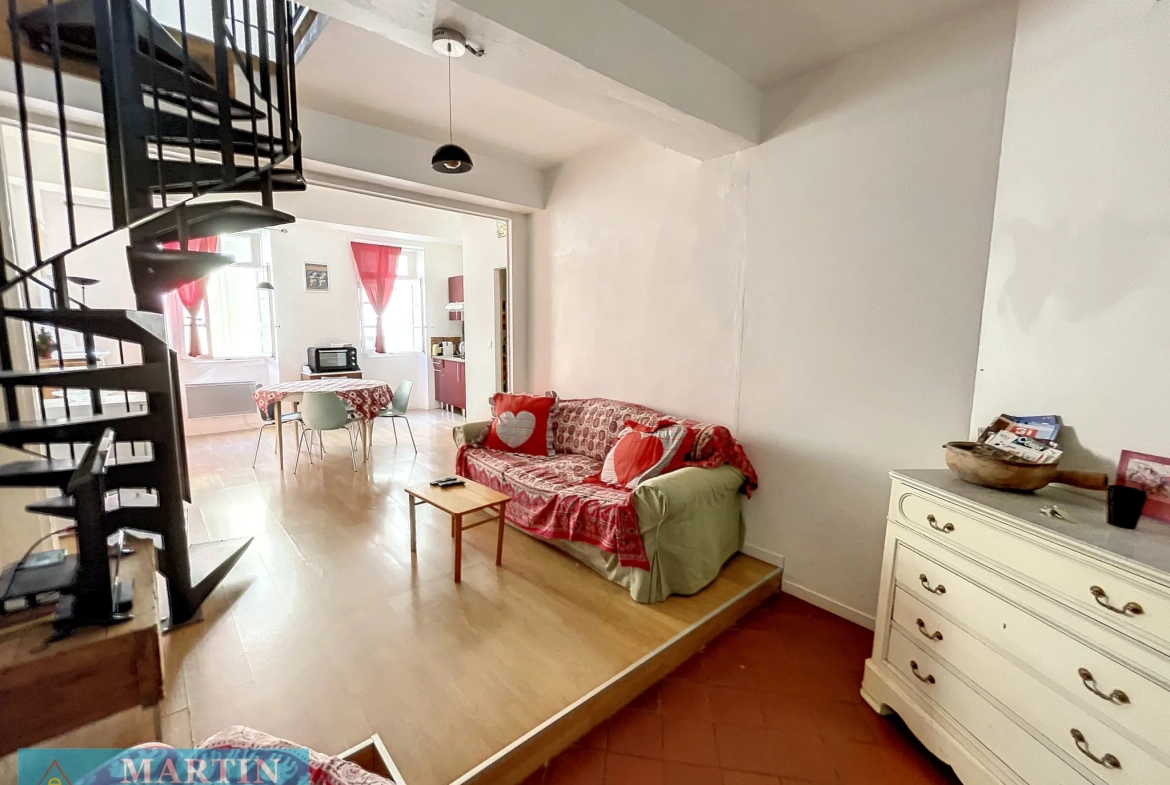 Charmant duplex à Céret - Centre-ville, 2 chambres, cachet authentique 