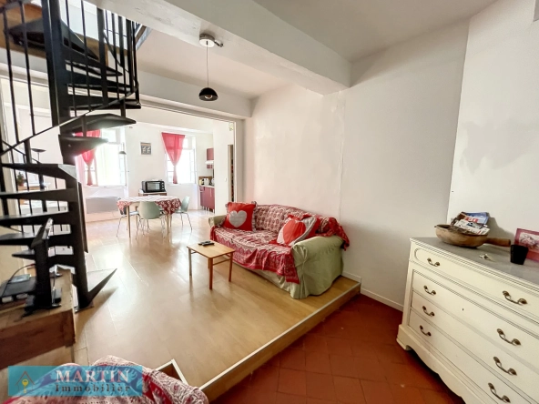 Charmant duplex à Céret - Centre-ville, 2 chambres, cachet authentique