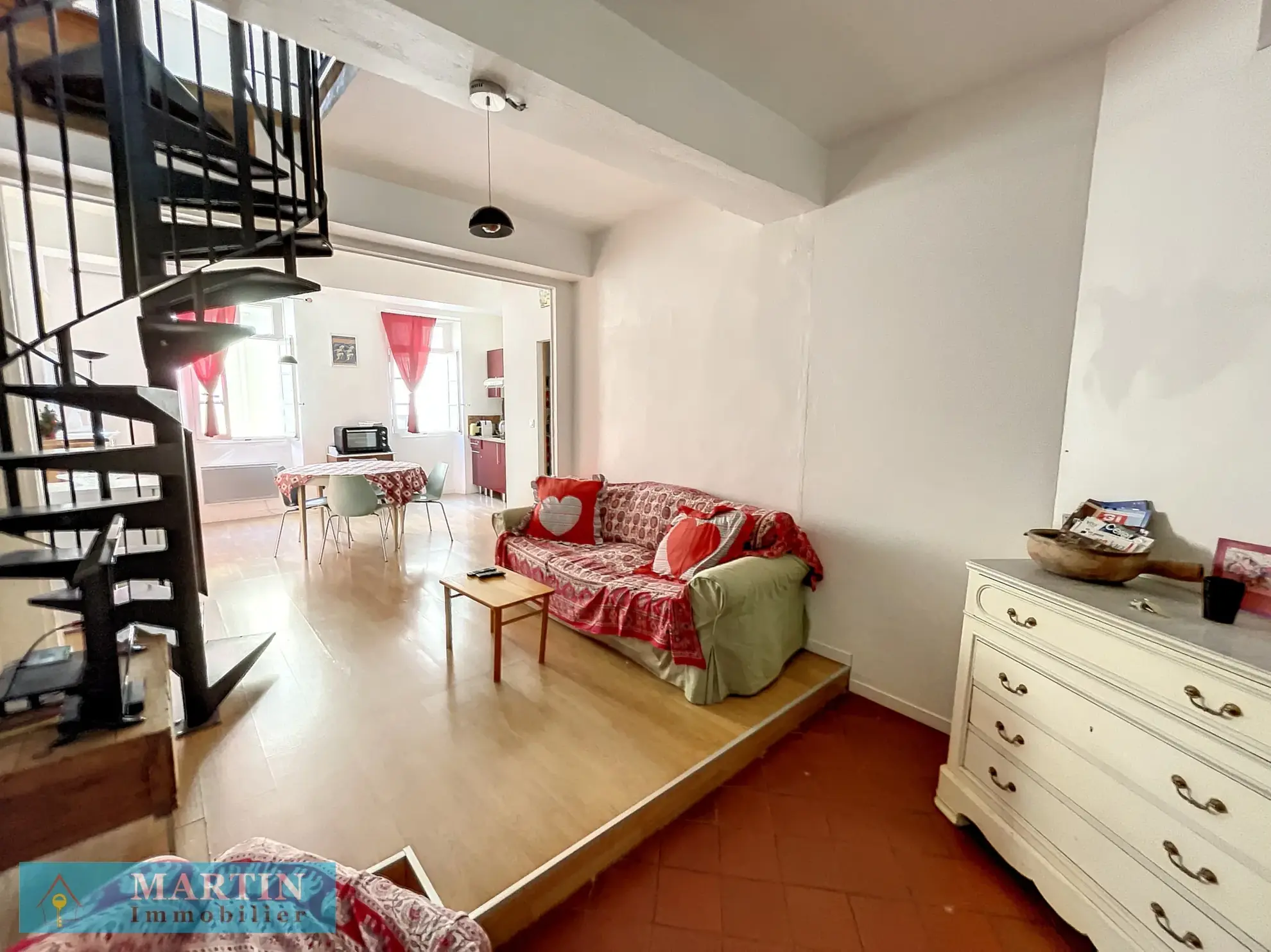 Charmant duplex à Céret - Centre-ville, 2 chambres, cachet authentique 