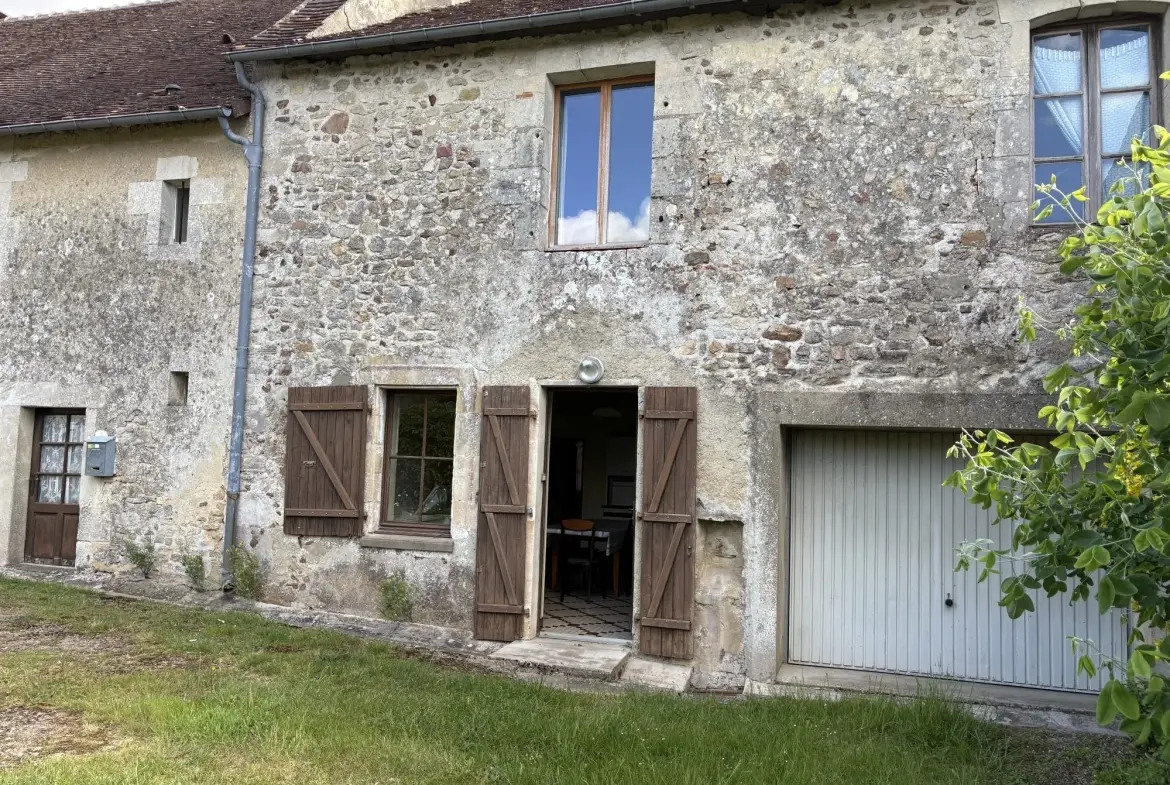 Maison de plain-pied à vendre à Aillières-Beauvoir avec jardin de 400 m² 