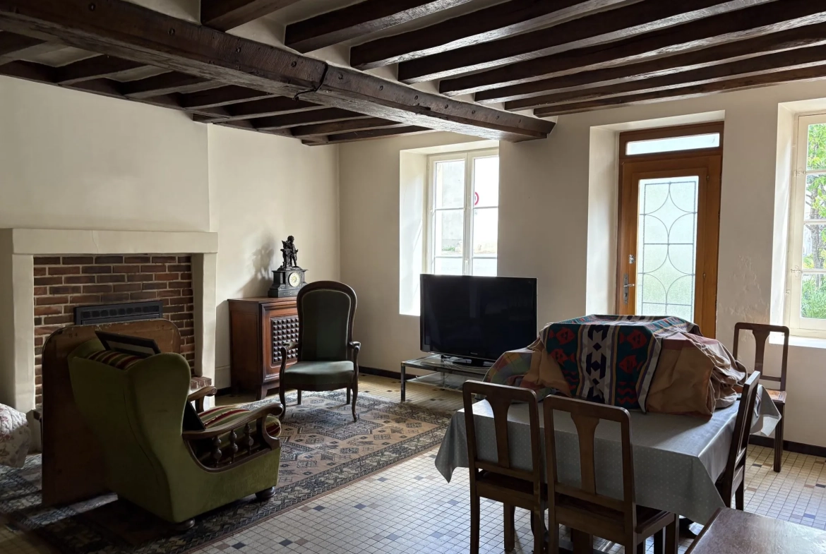 Maison de plain-pied à vendre à Aillières-Beauvoir avec jardin de 400 m² 