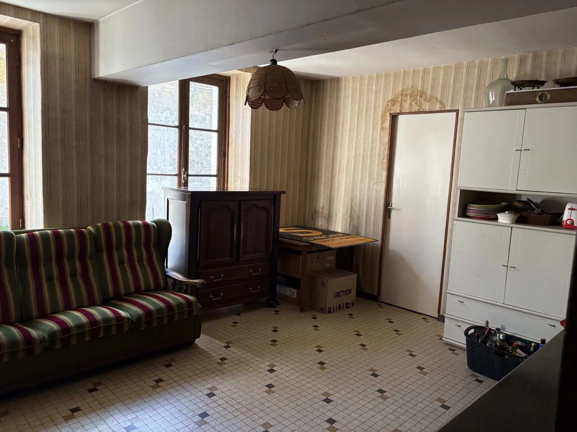 Maison de plain-pied à vendre à Aillières-Beauvoir avec jardin de 400 m² 