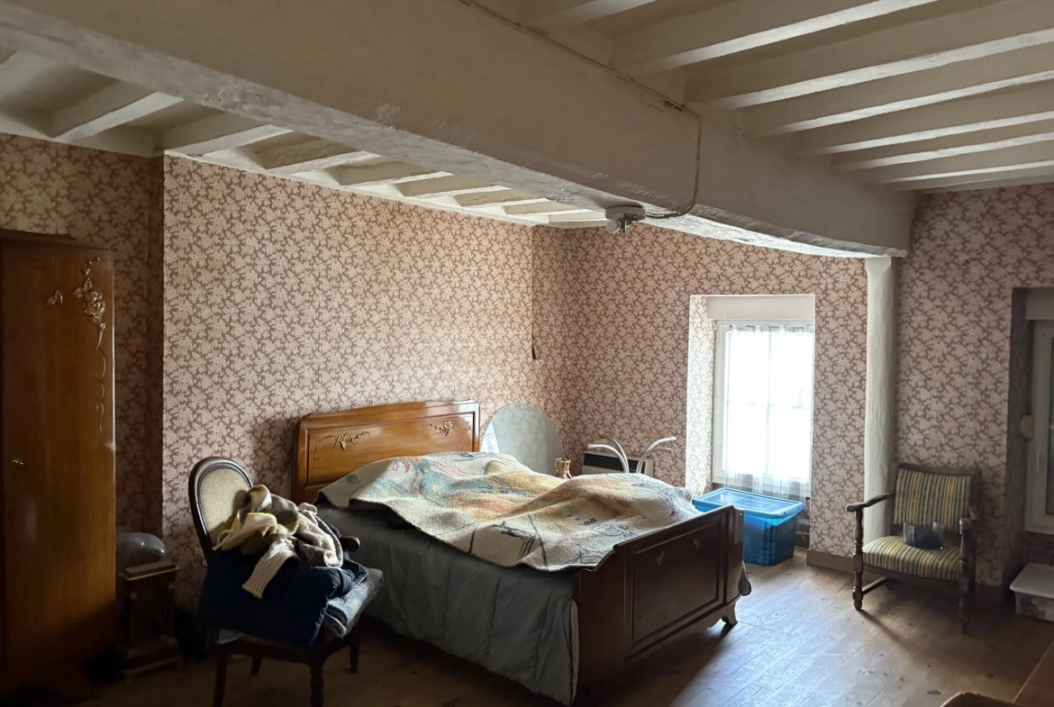 Maison de plain-pied à vendre à Aillières-Beauvoir avec jardin de 400 m² 