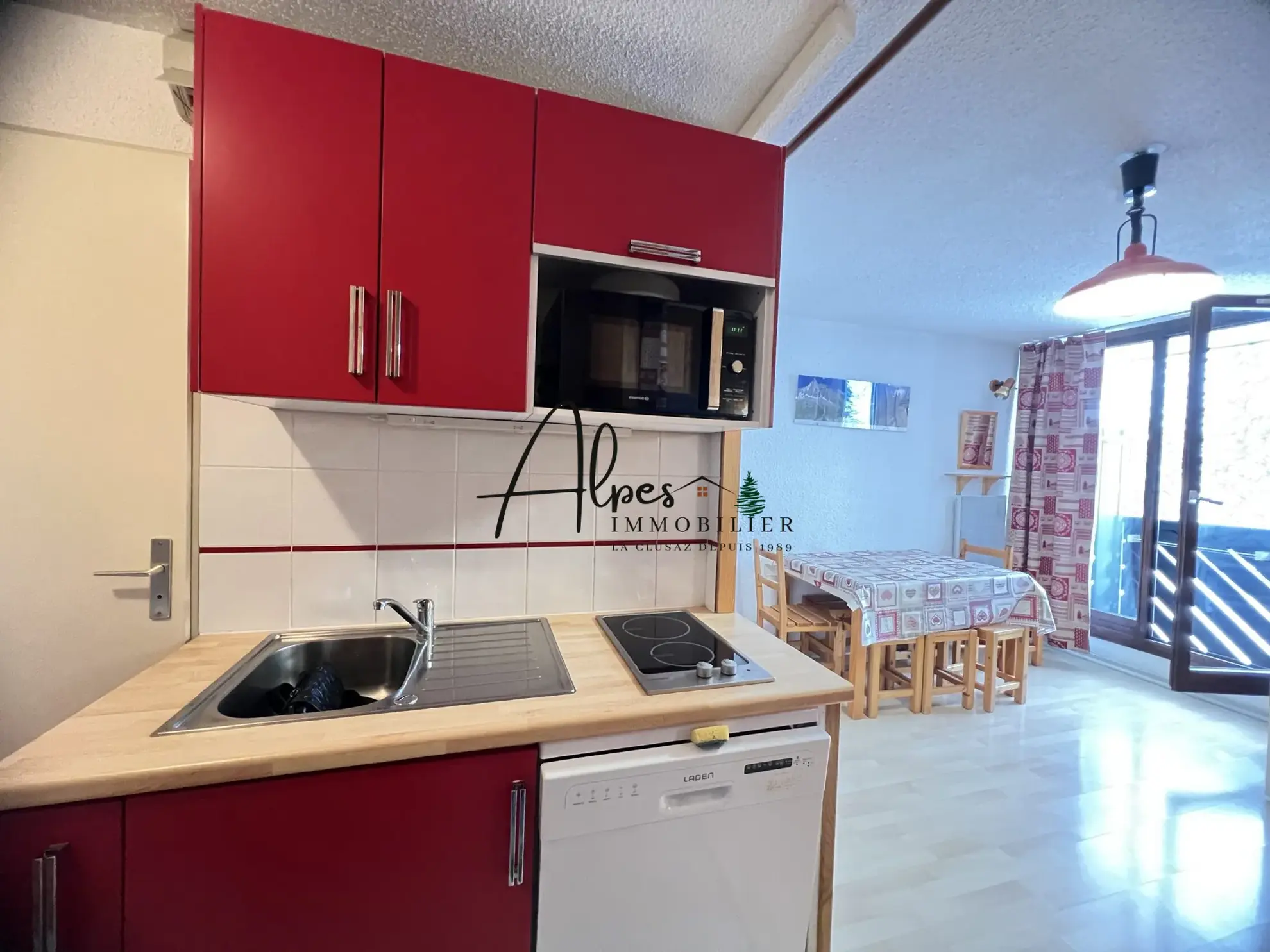 Appartement T2 entièrement meublé avec vue montagne à Manigod 