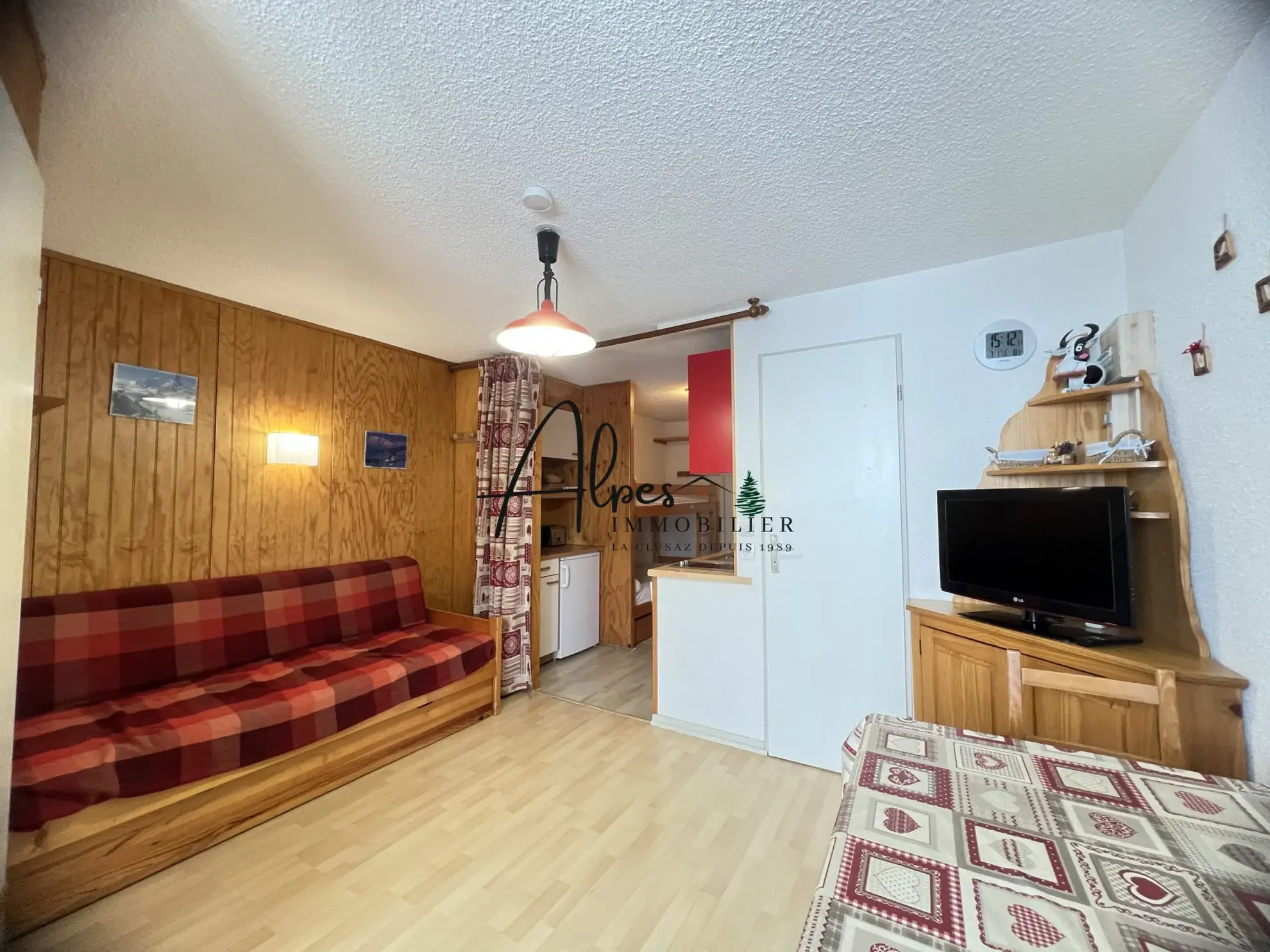 Appartement T2 entièrement meublé avec vue montagne à Manigod 