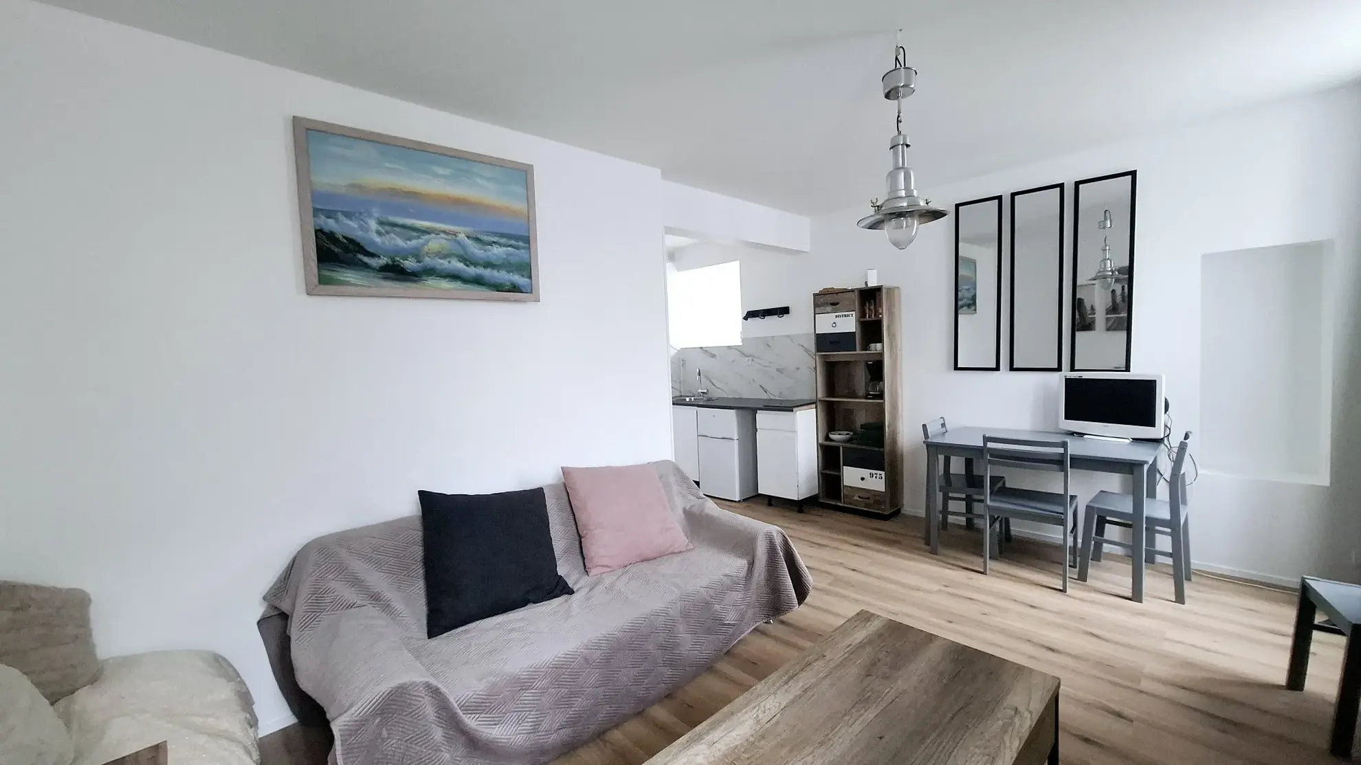 Appartement cosy de 25 m² proche plage à Saint Michel en Grève 