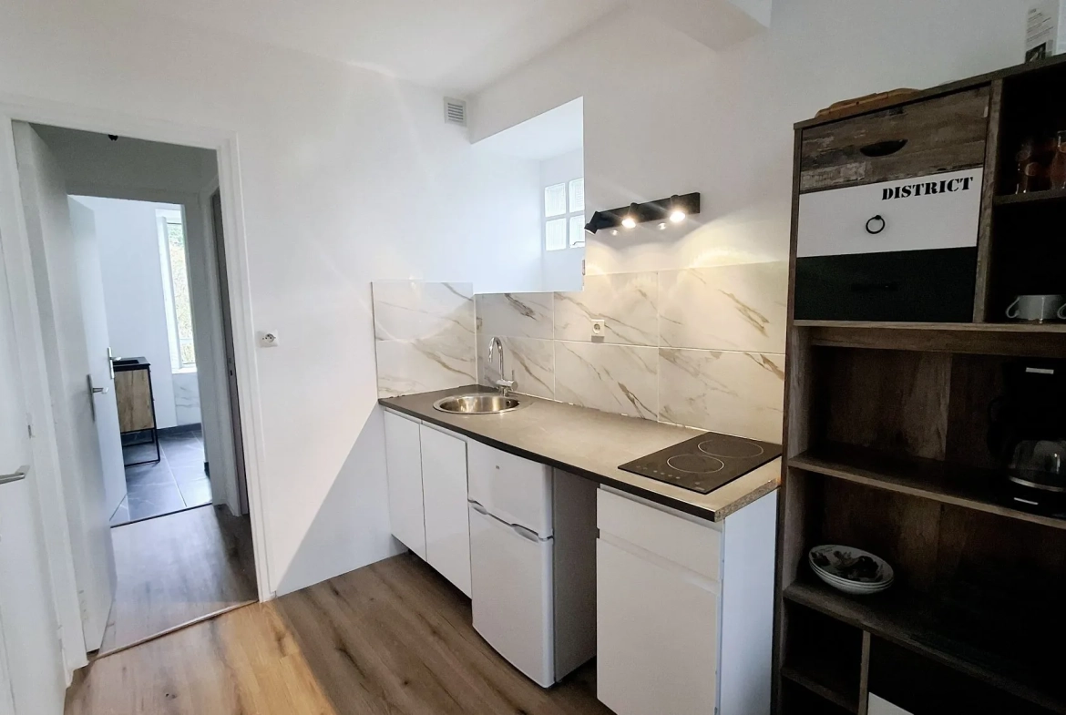 Appartement cosy de 25 m² proche plage à Saint Michel en Grève 