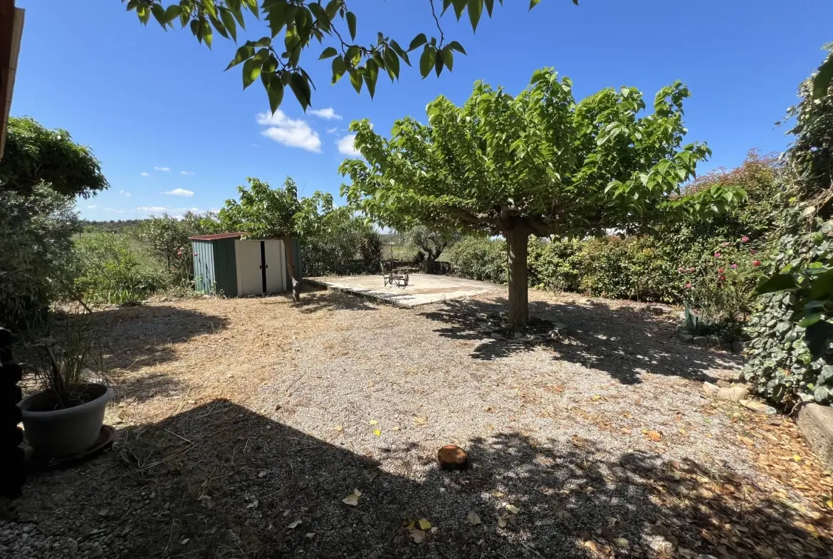 Terrain de loisir avec oliviers à vendre à Saint Jean de Fos (34150) – Vue dégagée et calme 