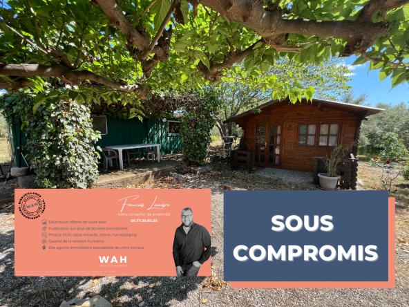 Terrain de loisir avec oliviers à vendre à Saint Jean de Fos (34150) – Vue dégagée et calme