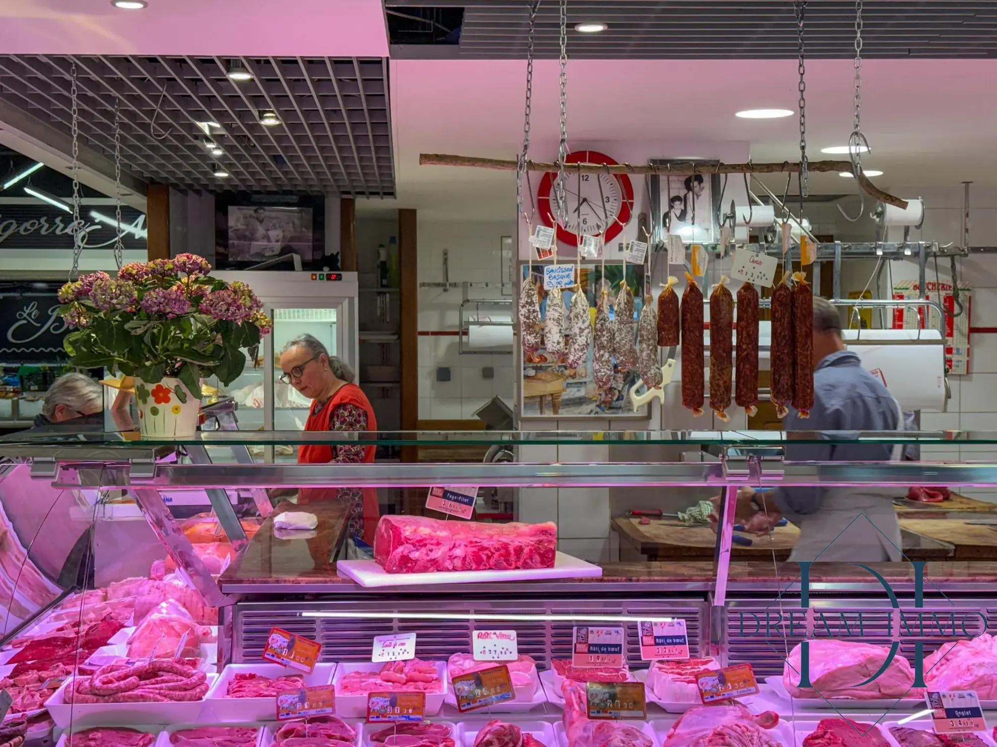 Fonds de commerce de boucherie à Tarbes dans les Halles Brauhauban 
