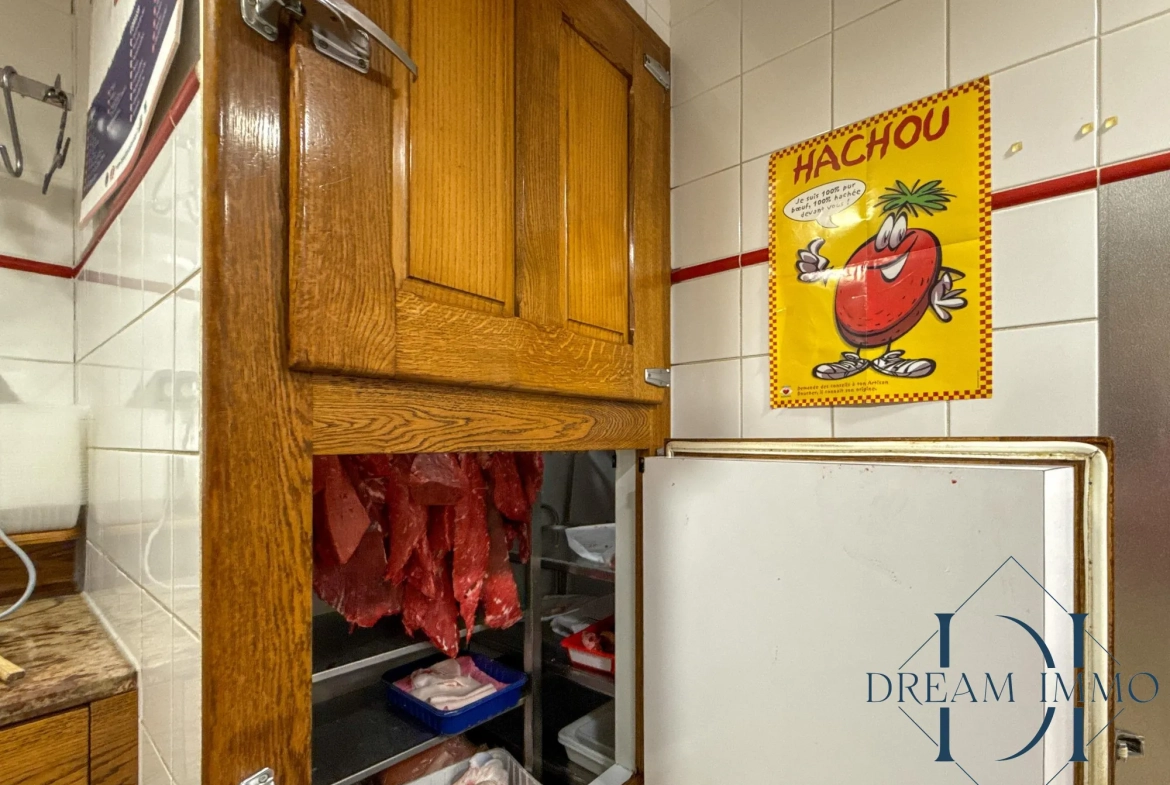 Fonds de commerce de boucherie à Tarbes dans les Halles Brauhauban 