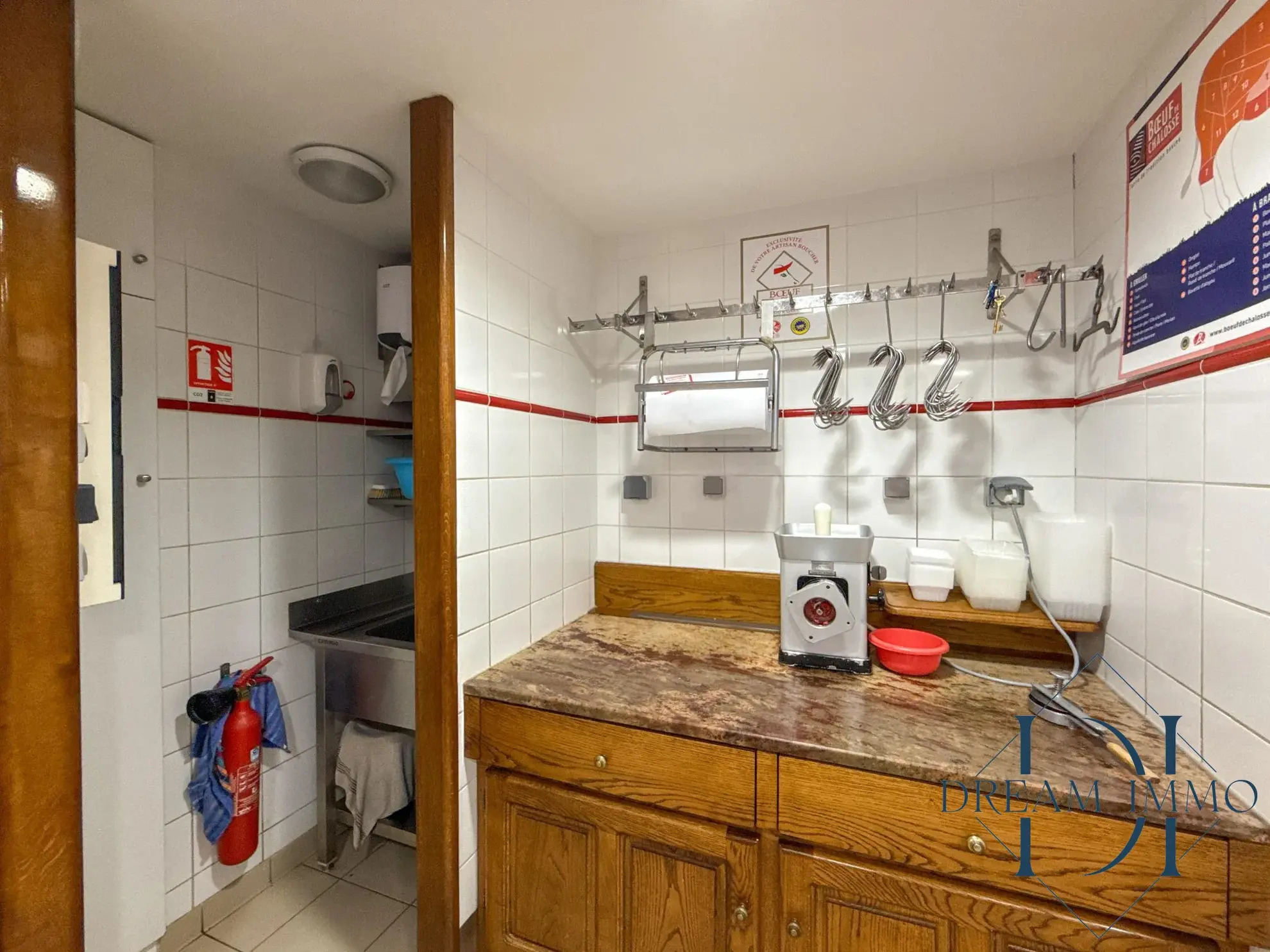 Fonds de commerce de boucherie à Tarbes dans les Halles Brauhauban 