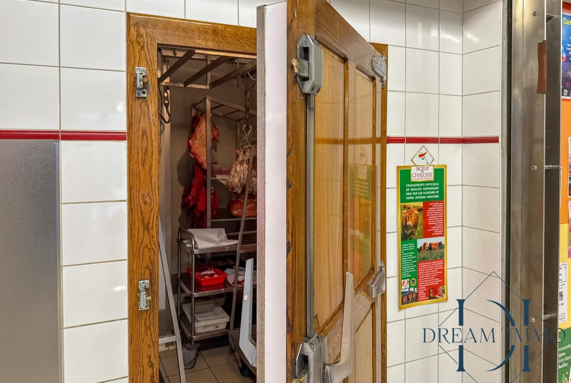 Fonds de commerce de boucherie à Tarbes dans les Halles Brauhauban 