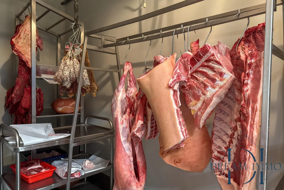 Fonds de commerce de boucherie à Tarbes dans les Halles Brauhauban 