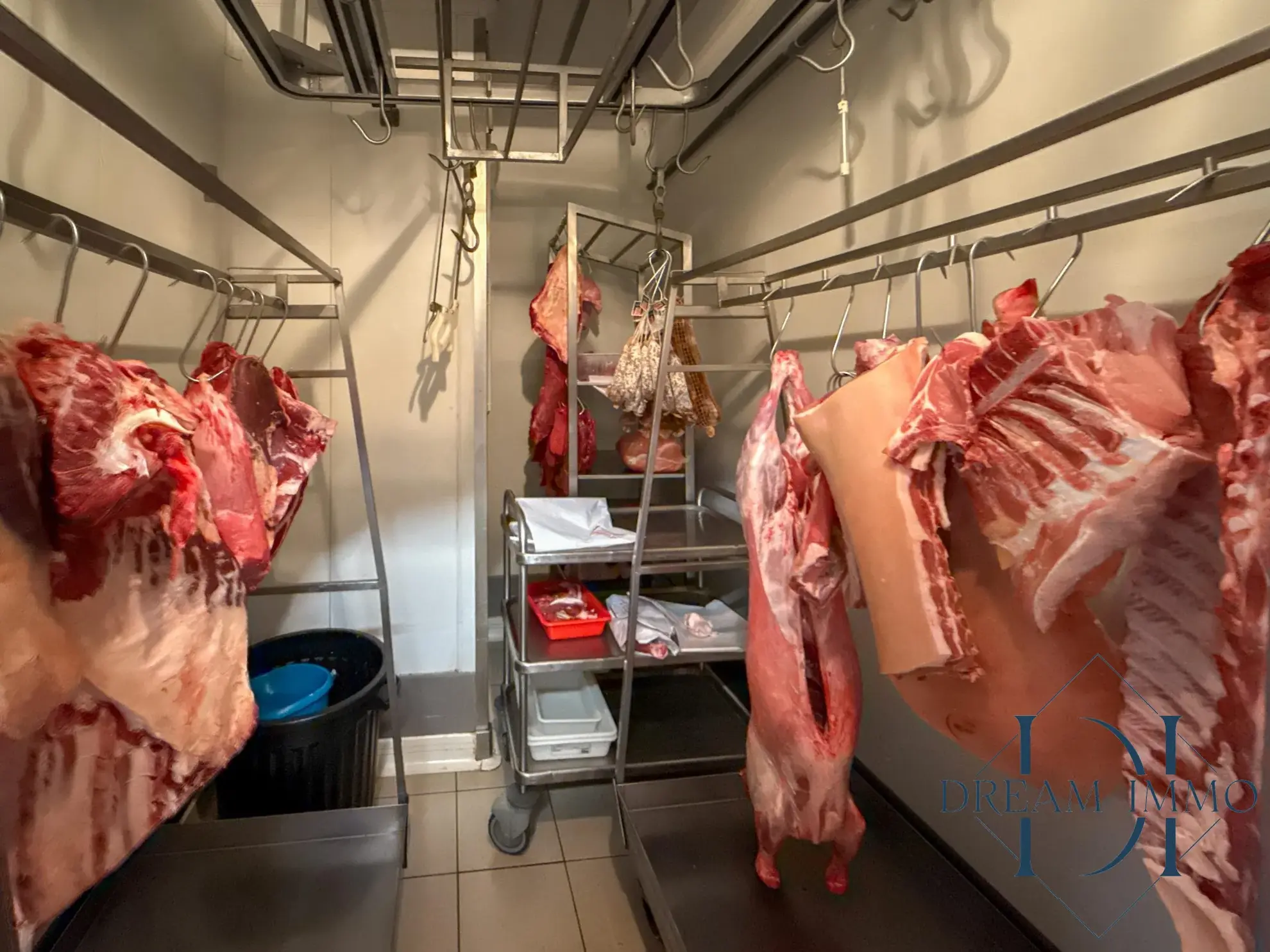 Fonds de commerce de boucherie à Tarbes dans les Halles Brauhauban 