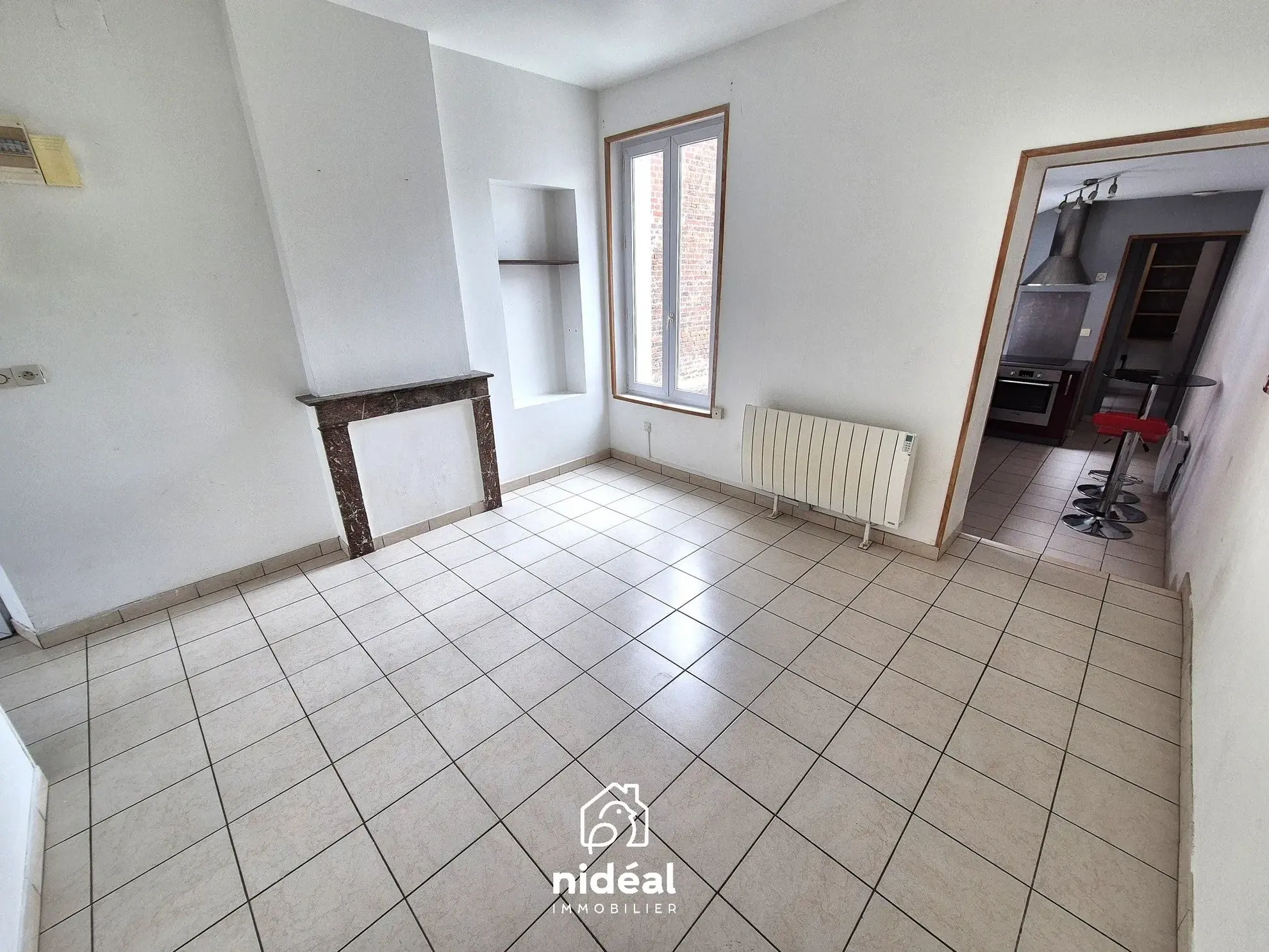 Maison semi-individuelle à vendre à Aulnoye-Aymeries – 62 m² avec terrain et cave 