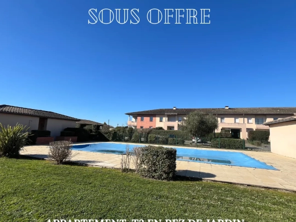 Appartement T2 à vendre à Fenouillet avec terrasse et parking
