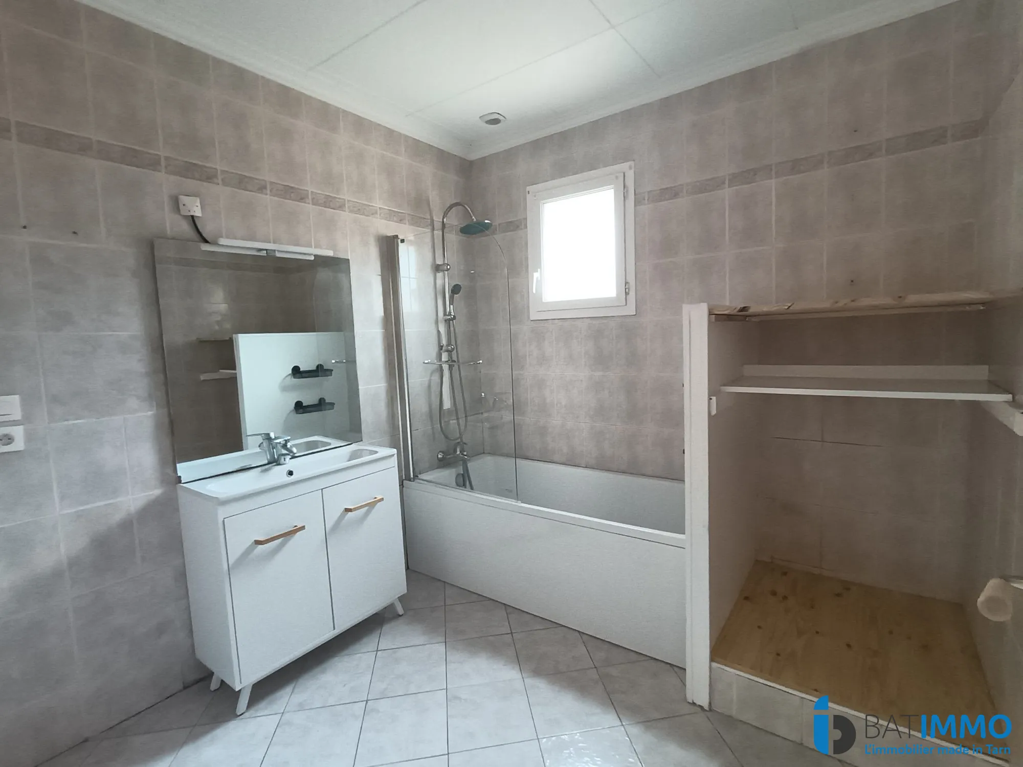 Villa individuelle avec 3 chambres et garage à Mazamet, Tarn 