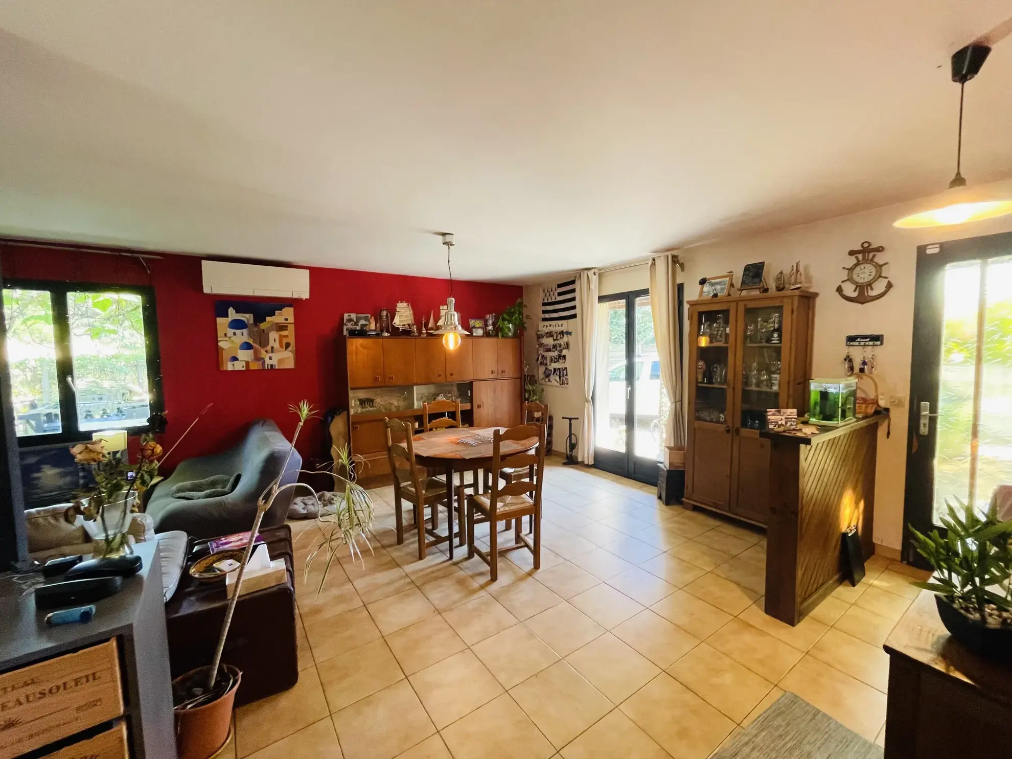 Maison de plain-pied avec 3 chambres et jardin clos à Libourne 