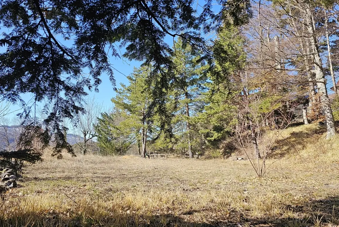 Appartement duplex rénové avec balcon à Thorenc, parfait pour résidence secondaire en campagne 