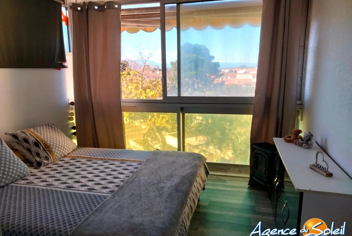 Appartement Studio Bis Meublé à Canet Sud - Investissement et Emplacement Privilégié 