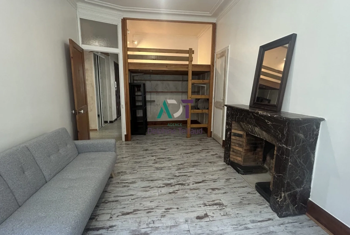 Appartement 2 pièces à Grenoble Championnet avec balcon et cave 