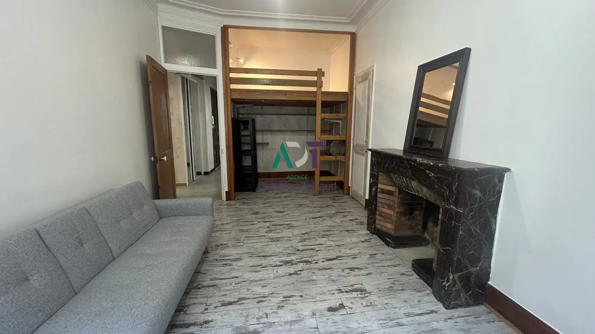 Appartement 2 pièces à Grenoble Championnet avec balcon et cave 