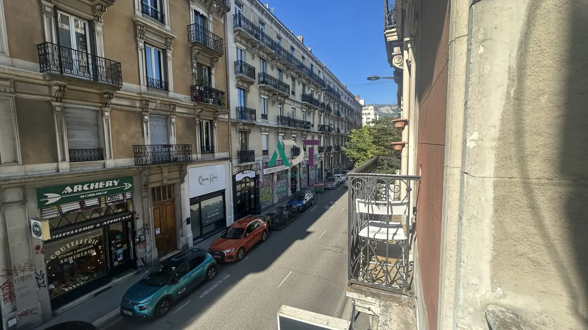 Appartement 2 pièces à Grenoble Championnet avec balcon et cave 