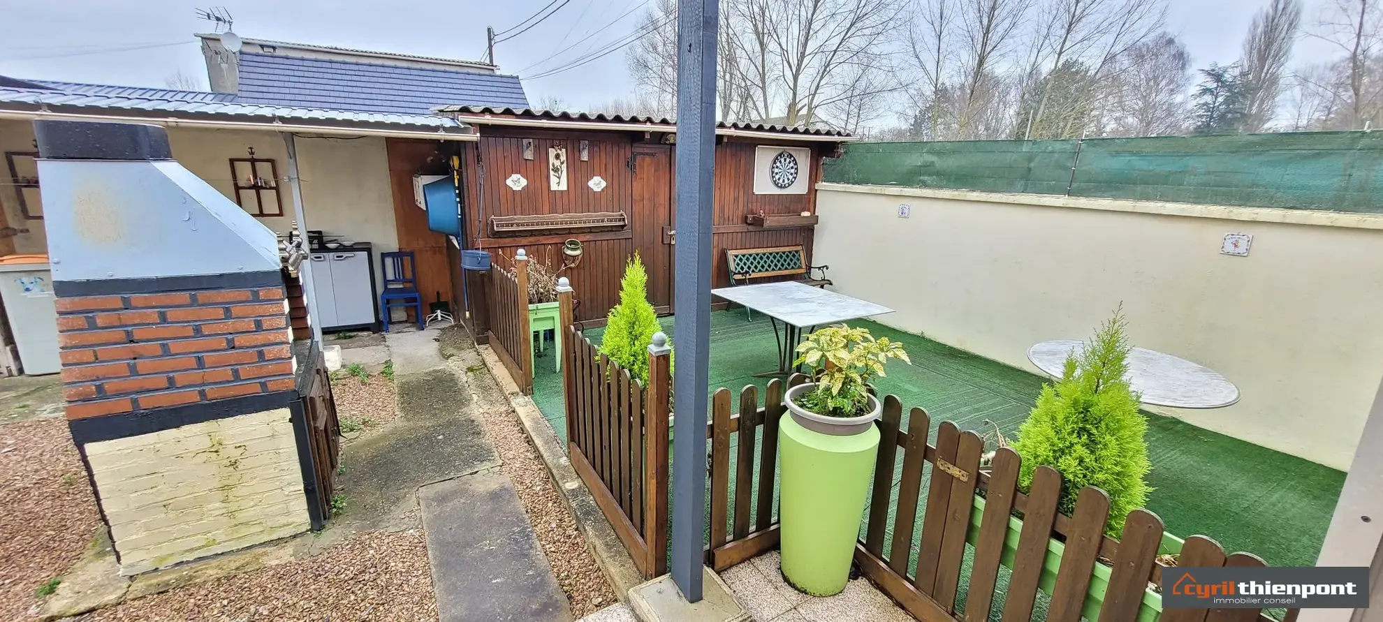 Achat maison 95 m² avec 3 chambres à Abbeville, garage et terrasse 
